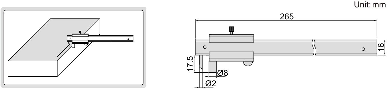 Разметочный штангенциркуль INSIZE 7202